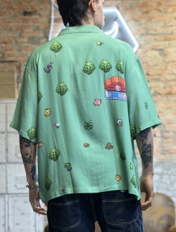 DOLLY camicia pixel pokemon