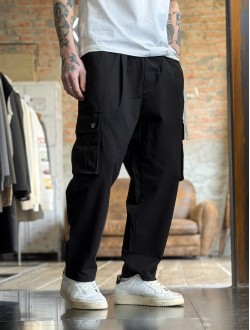 PLT Pantalaccio cargo nero PLT Pantalaccio cargo nero
