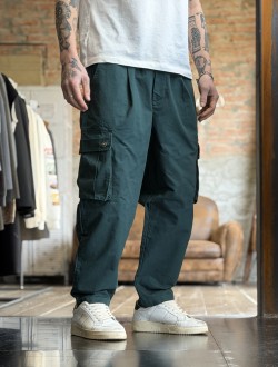 PLT Pantalaccio verde con tasconi