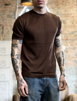 PLT tee marrone PLT tee marrone