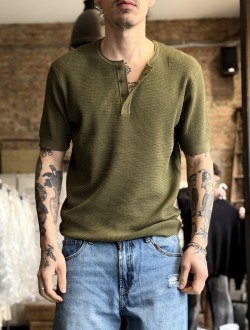 GL serafino in maglia verde militare