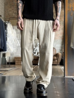 Nj Pantalaccio beige in lino