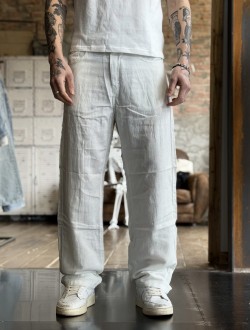 Pont Cleveland bianco in lino