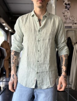 Gl camicia a righe verdi Gl camicia a righe verdi