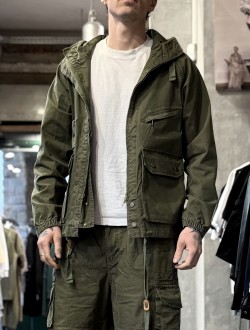 GL giacchetto militare verde