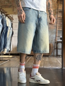 DR DENIM bermuda over in denim